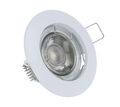 LED Einbaustrahler Weiß Alu-Druckguss GU10 MR16 Rahmen Einbauleuchte 2854