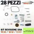 KIT 28 PEZZI per RIPARAZIONE CARBURATORE DELLORTO SHA 10 12 13 PIAGGIO CIAO SI