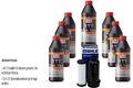 LIQUI MOLY Top Tec ATF 1200 7L MAHLE Getriebeölfilter für Ford Focus II 1.6 2.0