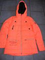 schöne Damen Winter- Stepp- Jacke mit abnehmbarer Kapuze Gr. S 36 SOCCX orange T