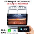 Für peugeot 307 2002-2013 9"Android 12.0 Autoradio DAB GPS Navi RDS DSP BT USB