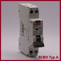 FI/LS-Schalter RCBO B16A C16A  1-polig Kombination FI-Schalter LS-Schalter Typ A