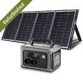 230V Solargenerator R600 299WH LiFePO4 Powerstation mit 200W Solarpanel