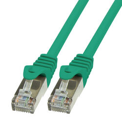 5m CAT.6 Patchkabel Netzwerkkabel SFTP grün LAN Ethernet DSL RJ45 Kabel 