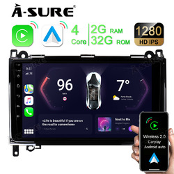 Für Mercedes Benz W639 W906 W169 Sprinter Android13 Navi 2+32G Autoradio CarPlay