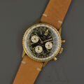 BREITLING Navitimer 806 1966 vintage Chronograph gold plated handwound