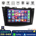 9" Android13 Carplay Autoradio KAM BT GPS WIFI SWC Für Suzuki Swift 4 Ertiga 64G