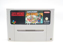 Super Mario Allstars Super Nintendo SNES Spiel PAL Modul Game Cartridge