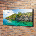 Leinwandbild Kunst-Druck 120x60 Bilder Landschaften Blaue Lagune