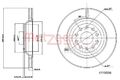 2x METZGER Bremsscheibe Lack/Ks/Ms/Hc für AUDI/SEAT/SKODA/VW HA 6110556