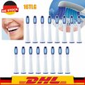 16Tlg.Aufsteckbürsten Ersatzzahnbürsten Zahnbürsten Für&Oral-B-Pulsonic Slim~DE~