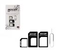 NOOSY Nano Sim Karten Adapter Micro Nadel UNIVERSAL HANDY KOMPATIBEL GEEIGNET Z7