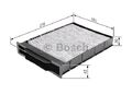 BOSCH 1 987 432 393 Innenraumfilter Filter Pollenfilter für RENAULT