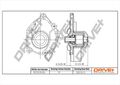 Dr!ve+ Wasserpumpe Motorkühlung DP2310.10.024 für OPEL VIVARO Bus X83 MOVANO X70