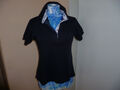 Tommy Hilfiger Damen T-Shirt Gr.M,Blau,Baumwolle,