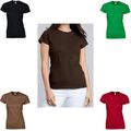 Gildan Softstyle® Ladies` T Damen T-Shirt Baumwolle kurzarm Rundhals bis 2XL