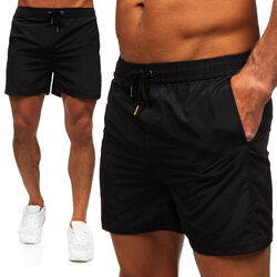 Badeshorts Schwimmshort Shorts Schwimmhose Badehose Kurze Hose Herren BOLF Basic