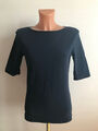 STREET ONE DAMEN SHIRT - SPORTSHIRT - BASIC - DUNKELBLAU - GR: 38