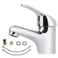 Badarmatur Wasserhahn Waschtisch Mischbatterie Einhebelmischer Waschbecken Badn