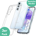 Hülle + 2X Schutzglas für Samsung Galaxy A55 5G Panzerfolie Display Case Full 9H