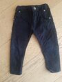 Steiff - Hose - Stoffhose - Gr. 80 - Jungen - verstellbarer Bund - Dunkelblau