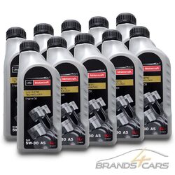 10x1 L LITER ORIGINAL FÜR FORD MOTORCRAFT A5 5W-30 MOTORENÖL WSS-M2C913-A-B-C-DErstausrüster-Qualität | Schneller Versand ab Lager