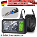 15M Endoskop mit 4.3'' LCD 1080P HD Inspektionkamera 8mm Rohrkamera Endoscope.