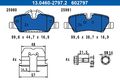 Bremsbelagsatz Scheibenbremse ATE 13.0460-2797.2 für MINI F56 F55 F57 Cooper JCW