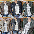 JEANS JACKE  5 FARBEN  BASIC STRETCH GR.36-44 STONE WASHED WASCHUNG AKTUELL NEW