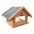 Vogelhaus / Futterhaus Habau Buchfink mit Silo 38x28x30cm