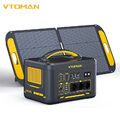 VTOMAN 2200W/1500W Tragbare Powerstation 1548Wh Solargenerator LiFePO4 Camping 