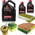 MOTUL 7L 5W-30 Motoröl+MANN-FILTER für BMW Touring E61 525i xDrive 530xi 6er