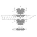 1x Bremsbelagsatz, Scheibenbremse TOMEX Brakes TX 15-14 passend für BMW