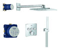 Grohe Grohtherm SmartControl Duschsystem mit Rainshower SmartActive 310 Cube ...