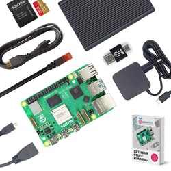 Raspberry Pi 5 8GB, Passive Cooler Starter Kit