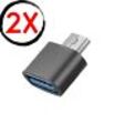 Adapter USB A Adapter USB C Stecker Konverter Laden Daten für Smartphone NEU