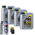 Motoröl 0W30 LIQUI MOLY Top Tec 6100 4L+HENGST Ölfilter +Spülung +Cera Tec