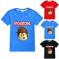 Roblox T-Shirts Kind  Jungen Mädchen Kurzarm Sommer Frezeit T Shirt‎ 122-164