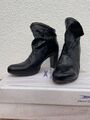 Stiefelette Gr. 42, Leder, Marke Air Step, schwarz. Sehr gut erhalten!