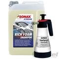 SONAX XTREME RICHFOAM SHAMPOO+ FOAMSPRAYER AKTVSCHAUM NTENSIV SCHAUM