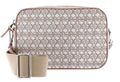 COCCINELLE Tebe Coated Monogram Crossbody Bag S Umhängetasche Tasche beige weiß