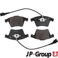 Bremsbelagsatz Scheibenbremse JP GROUP 1163607910 für VW TOUAREG 7LA 7L6 7L7 TDI