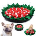 Sonnenblume Schnüffelmatte für Hunde, Φ50cm, Futtersuche Interaktives Spielzeug