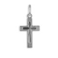 ECHT 925 Silber Anhänger Kreuz Halskette Kette Schmuck Damen Herren Kinder