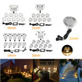 6-10X LED Einbaustrahler Spots Außenlampe Terrasse Einbaurahmen Decken Strahler