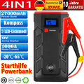 Auto KFZ Starthilfe Jump Starter 27000mAh schnelles Ladegerät Booster Powerbank