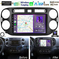 8-Kern 4+64GB Android 13 Autoradio GPS Carplay DAB+ KAM Für VW Golf Plus Tiguan