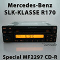 Original Mercedes R170 Radio Special MF2297 CD-R 1-DIN SLK-Klasse Autoradio RDS