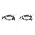 2X RAP BRAKES ABS-SENSOR RADDREHZAHL HINTEN LI+RE passend für NISSAN QASHQAI