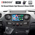 Android 13 Autoradio DAB KAM 64G Für Renault Master 3 Opel Movano B Nissan NV400